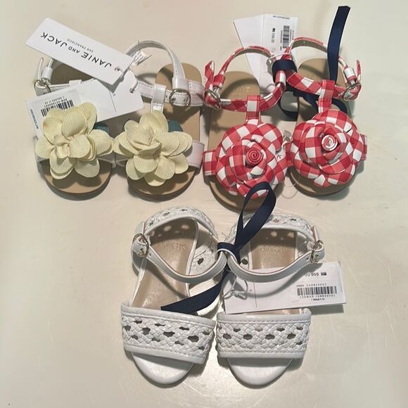 Janie and Jack Other - Janie and Jack Kids brand new sandals bundle